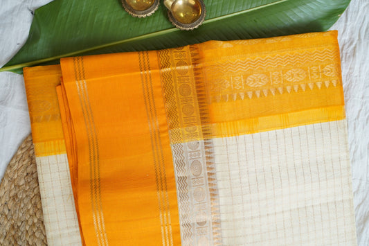 Kanchi Silk Cotton Saree Pc15665