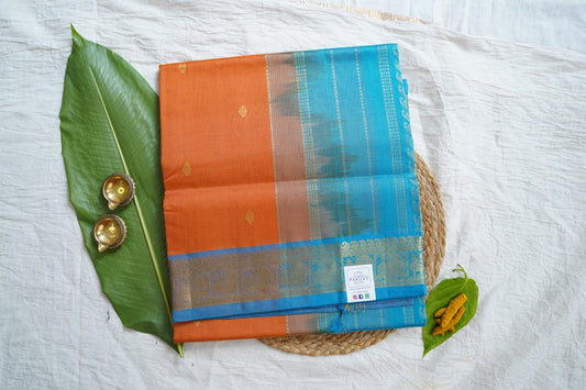 Kanchi Silk Cotton Saree Pc15663