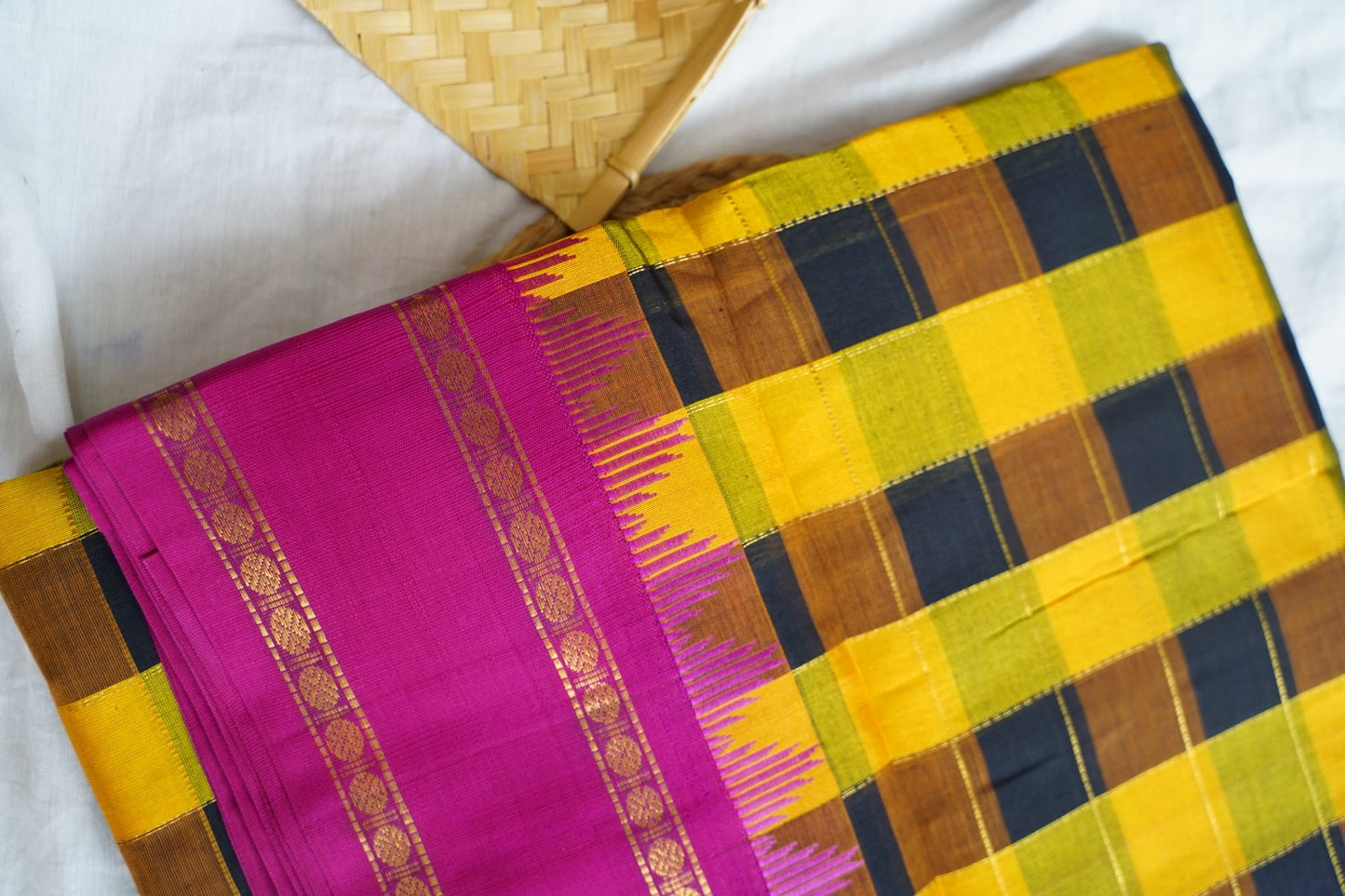 Kanchi Handloom Silk Cotton Saree PC16840