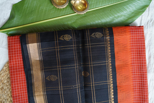 Kanchi Silk Cotton Saree Pc15658