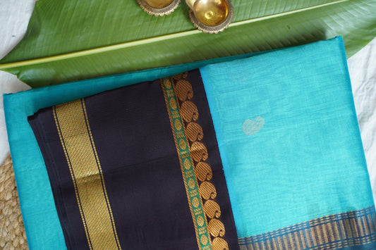 Kanchi Silk Cotton Saree Pc15661