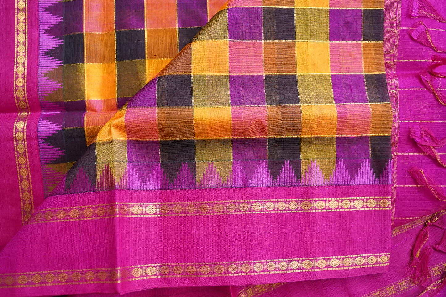 Kanchi Handloom Silk Cotton Saree PC16842