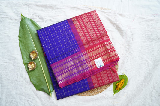 Kanchi Silk Cotton Saree Pc15656