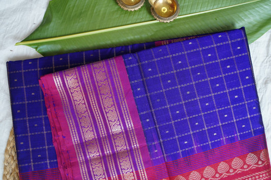 Kanchi Silk Cotton Saree Pc15656