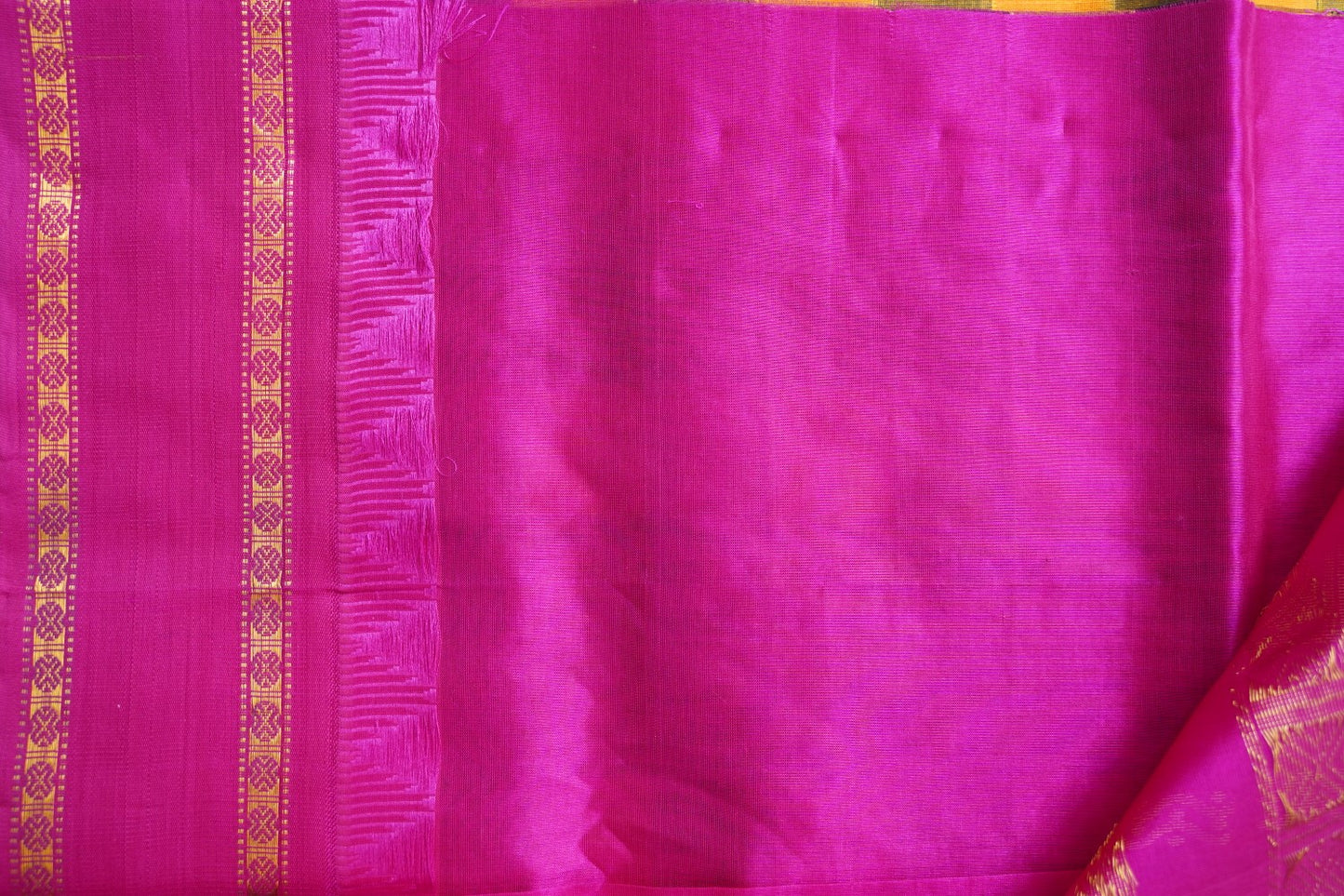 Kanchi Handloom Silk Cotton Saree PC16841