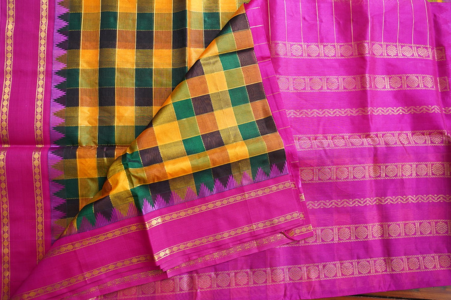 Kanchi Handloom Silk Cotton Saree PC16841