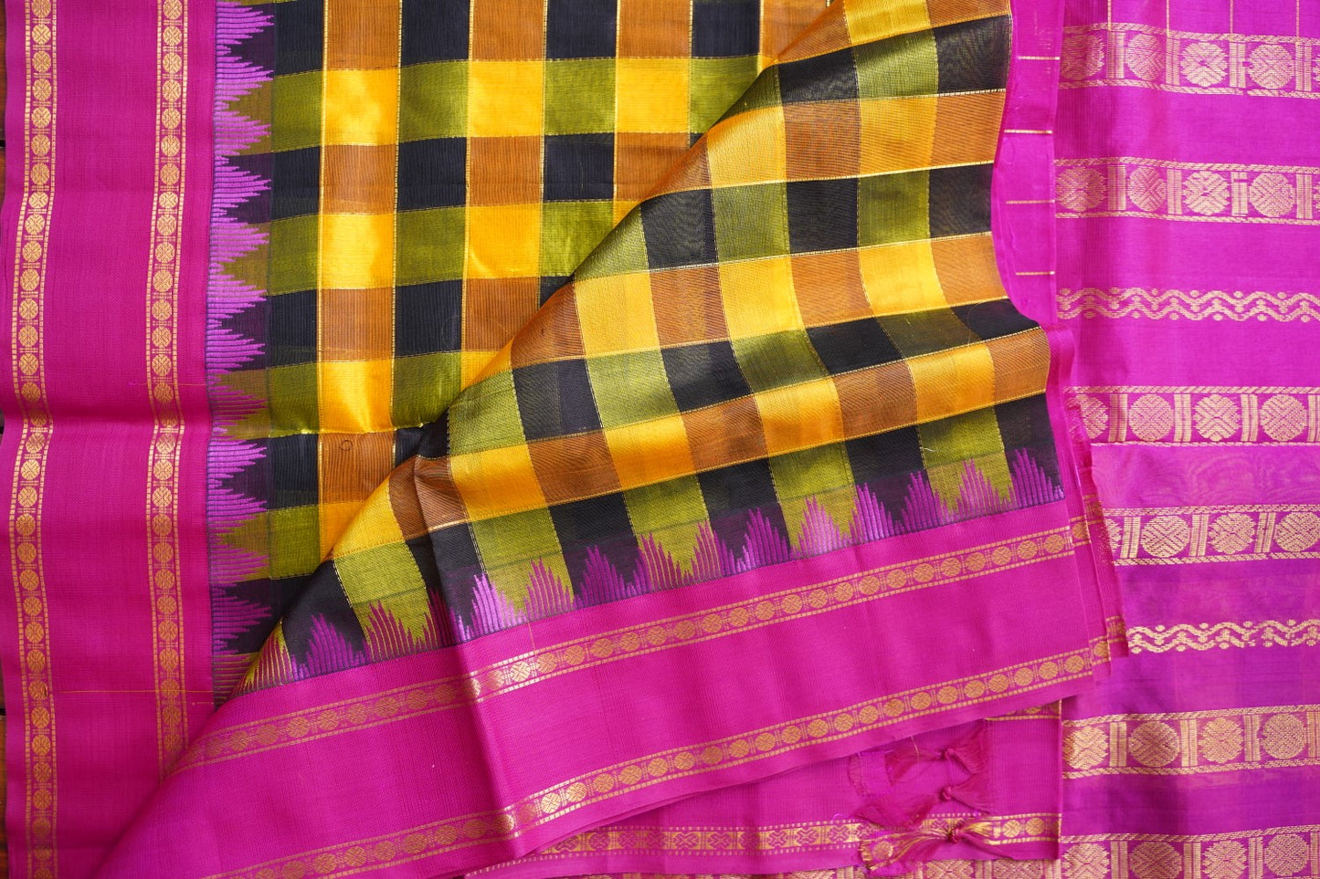 Kanchi Handloom Silk Cotton Saree PC16840