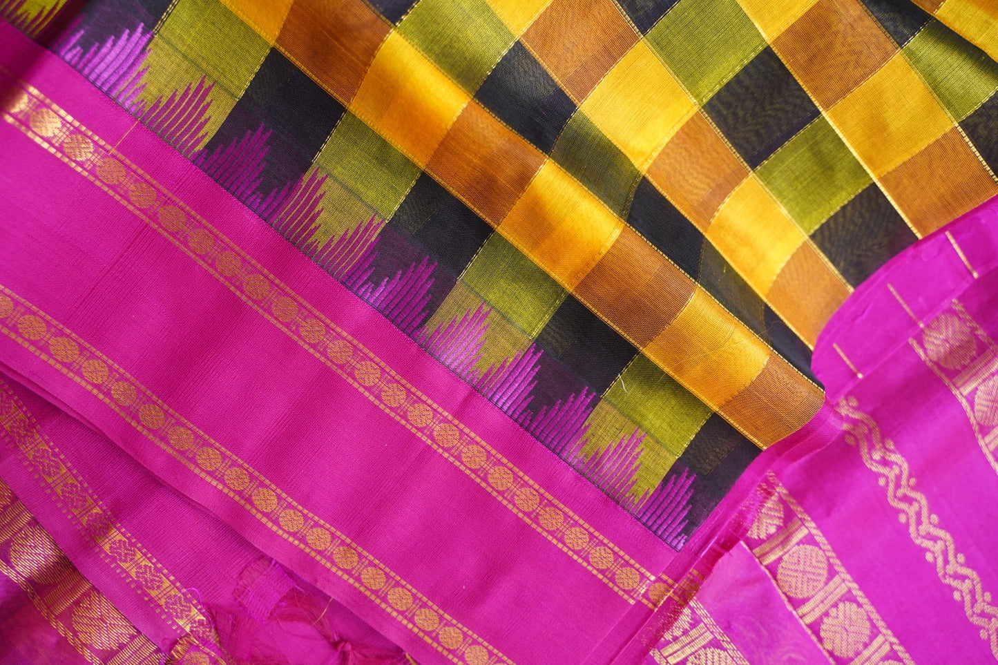 Kanchi Handloom Silk Cotton Saree PC16840