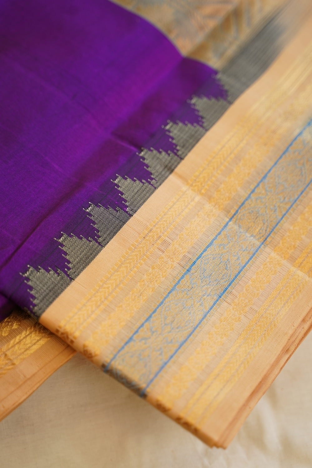 Kanchi Handloom Silk Cotton Saree PC13090