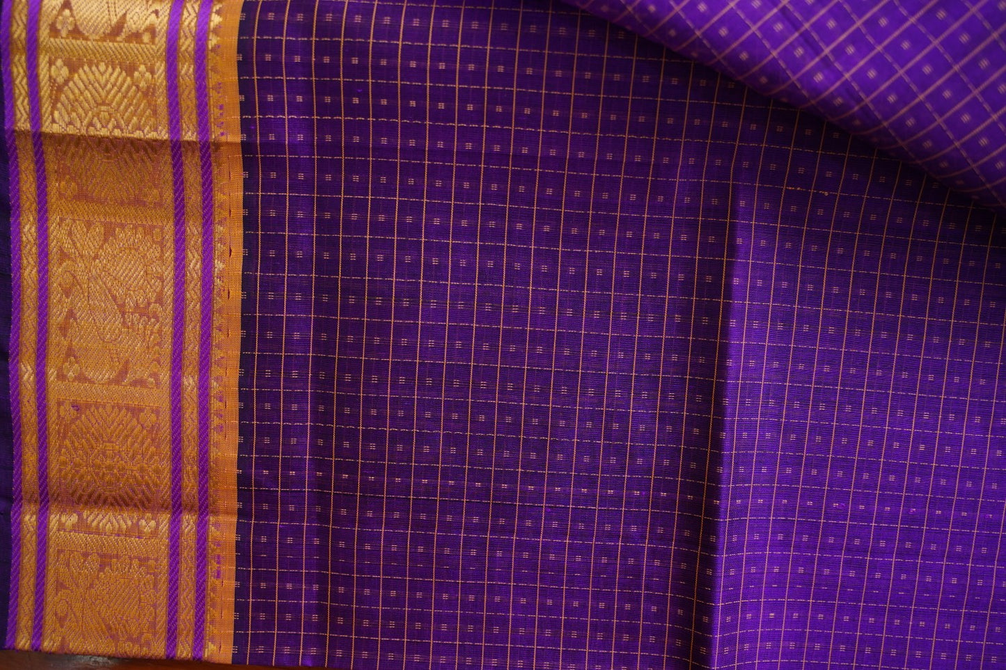 Kanchi Handloom Silk Cotton Saree PC16843