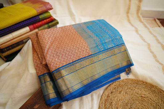 Kanchi Handloom Silk Cotton Saree PC13100