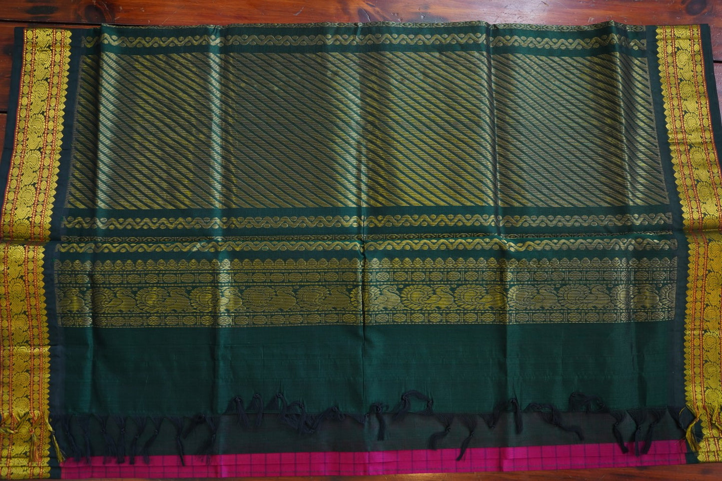Kanchi Handloom Silk Cotton Saree PC15545