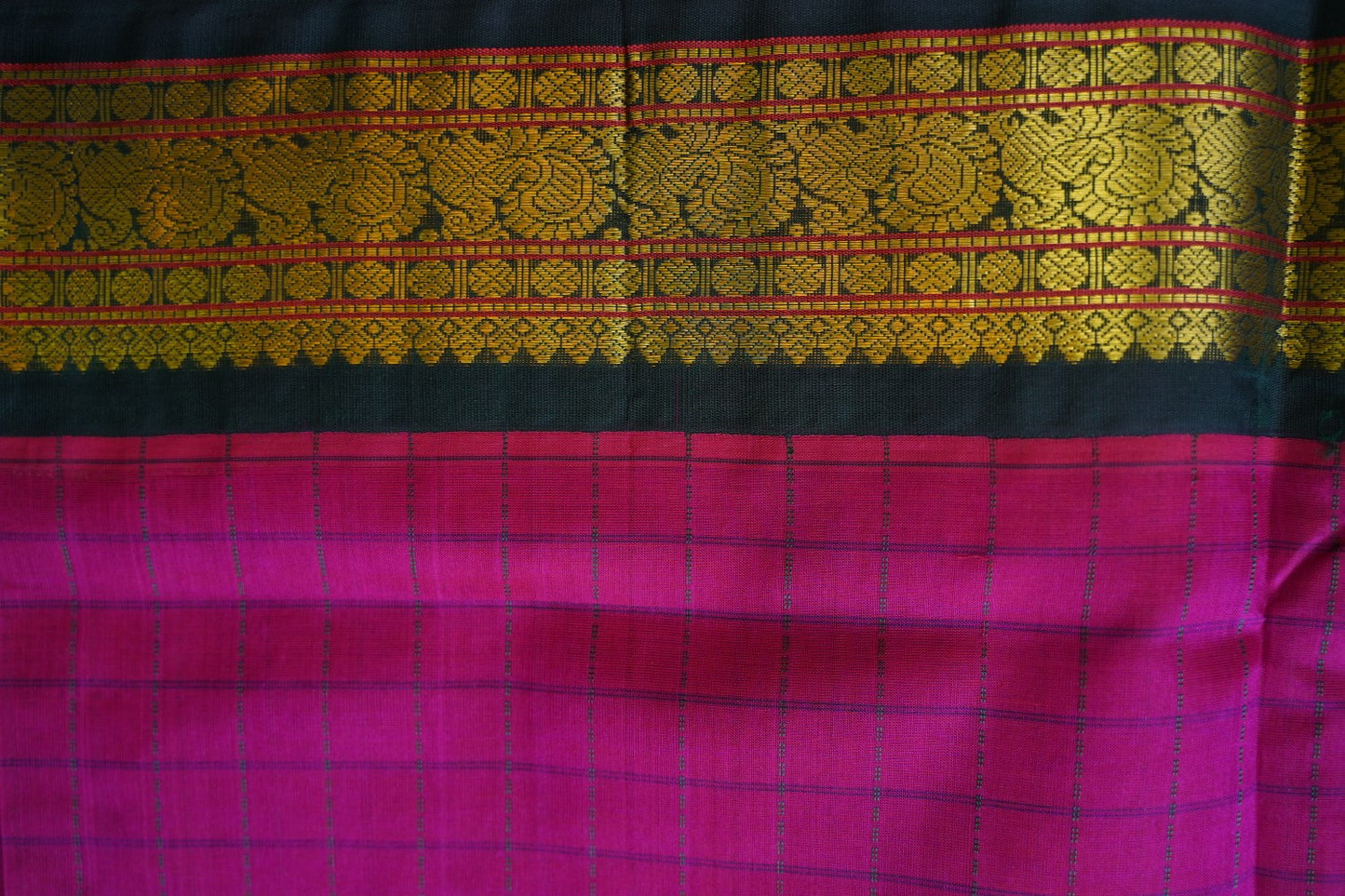 Kanchi Handloom Silk Cotton Saree PC15545
