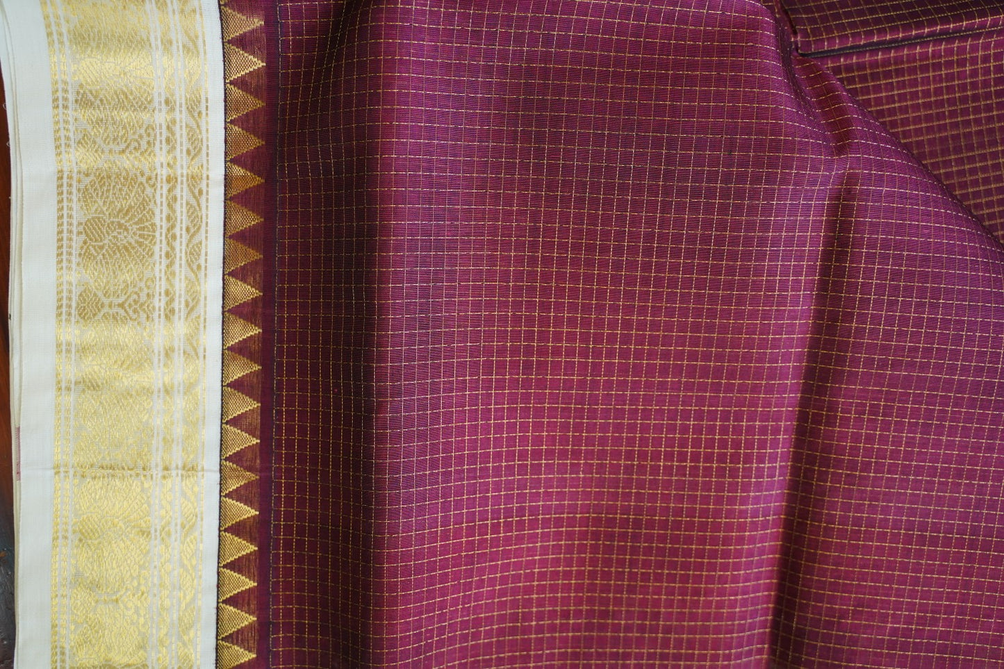 Kanchi Handloom Silk Cotton Saree PC15543