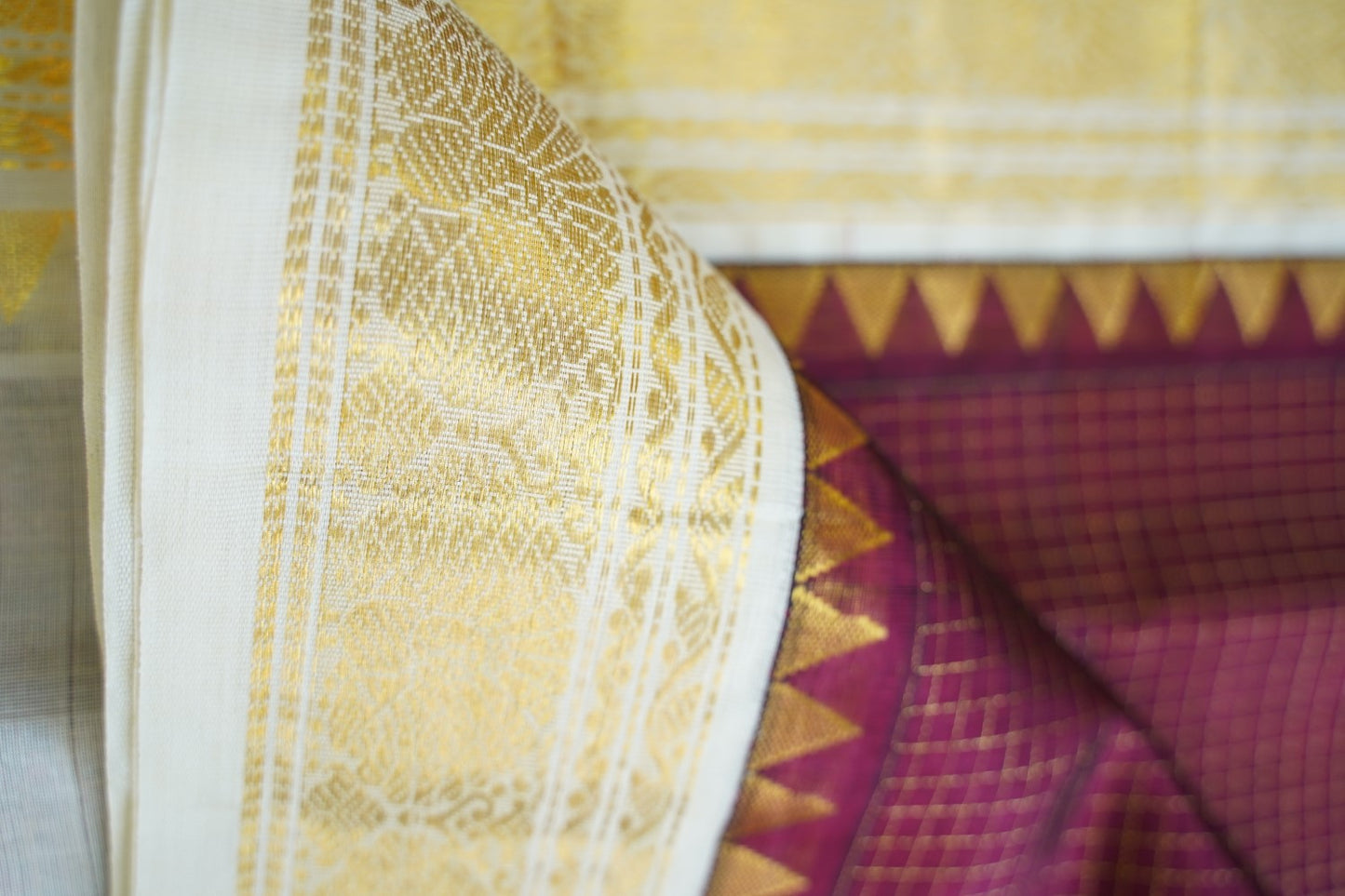Kanchi Handloom Silk Cotton Saree PC15543