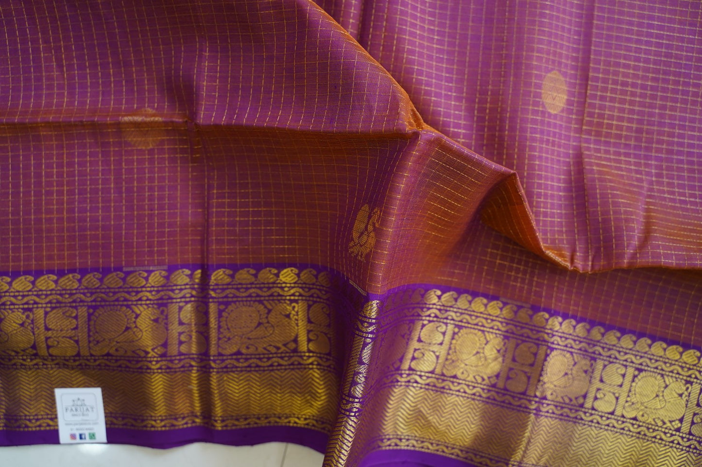 Kanchi Handloom Silk Cotton Saree PC16851