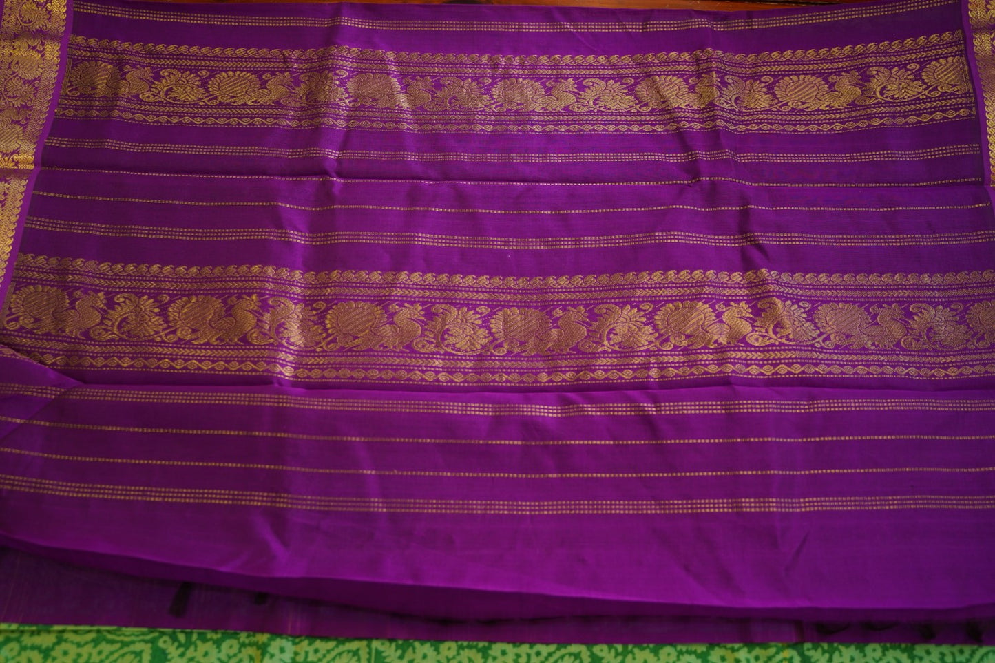 Block Printed silkcotton Saree PC17651
