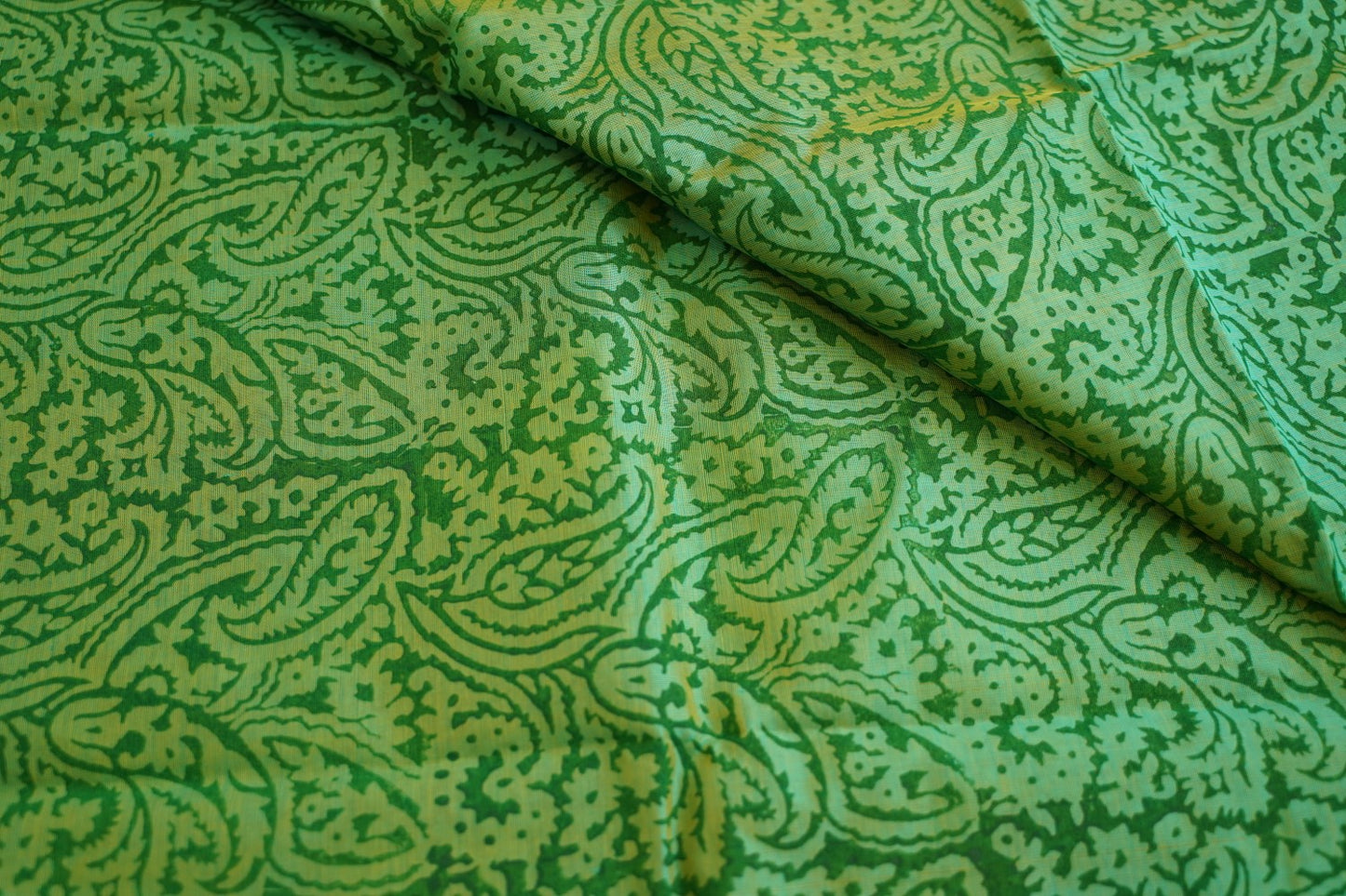 Block Printed silkcotton Saree PC17651