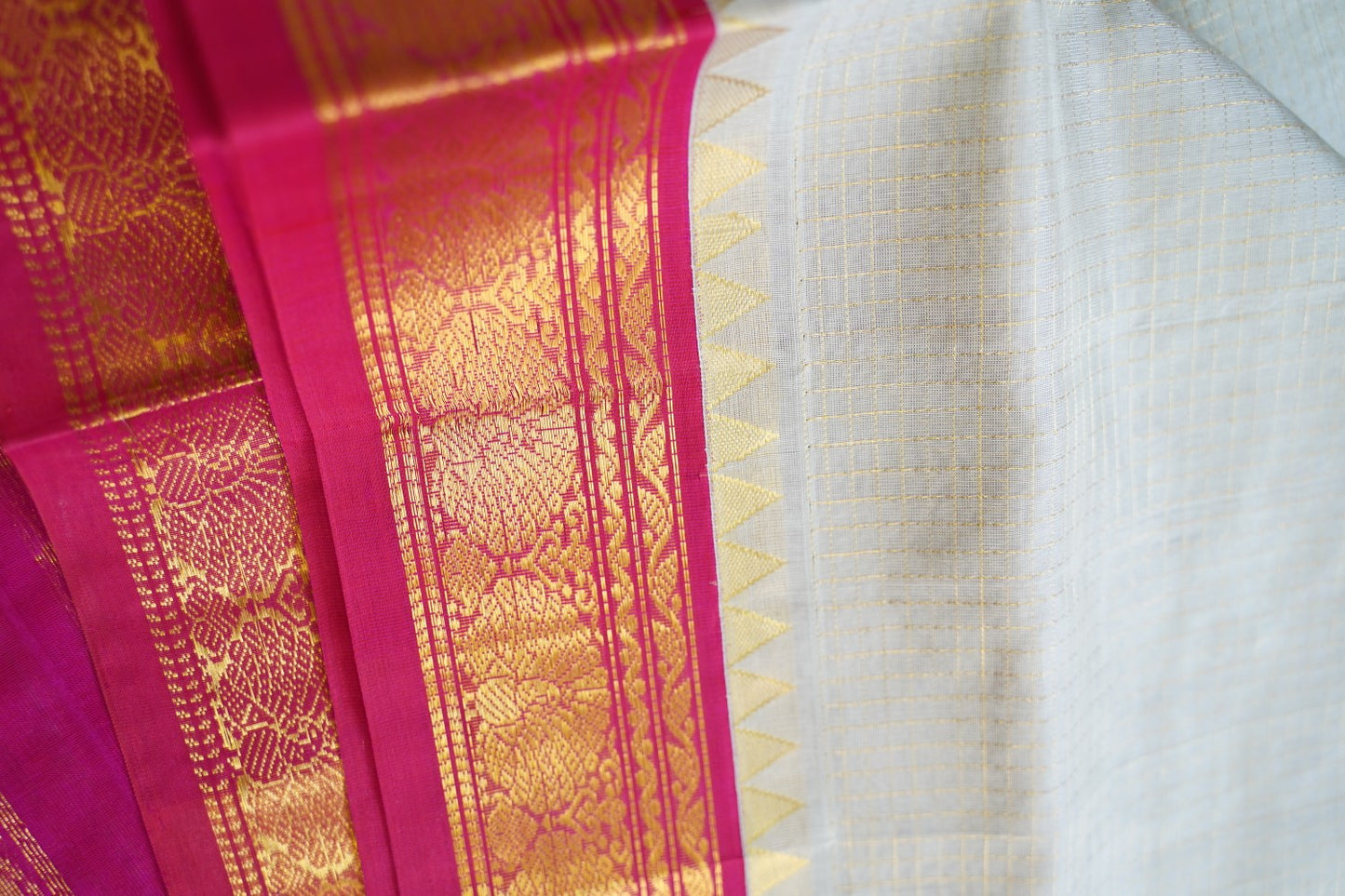 Kanchi Handloom Silk Cotton Saree PC15604