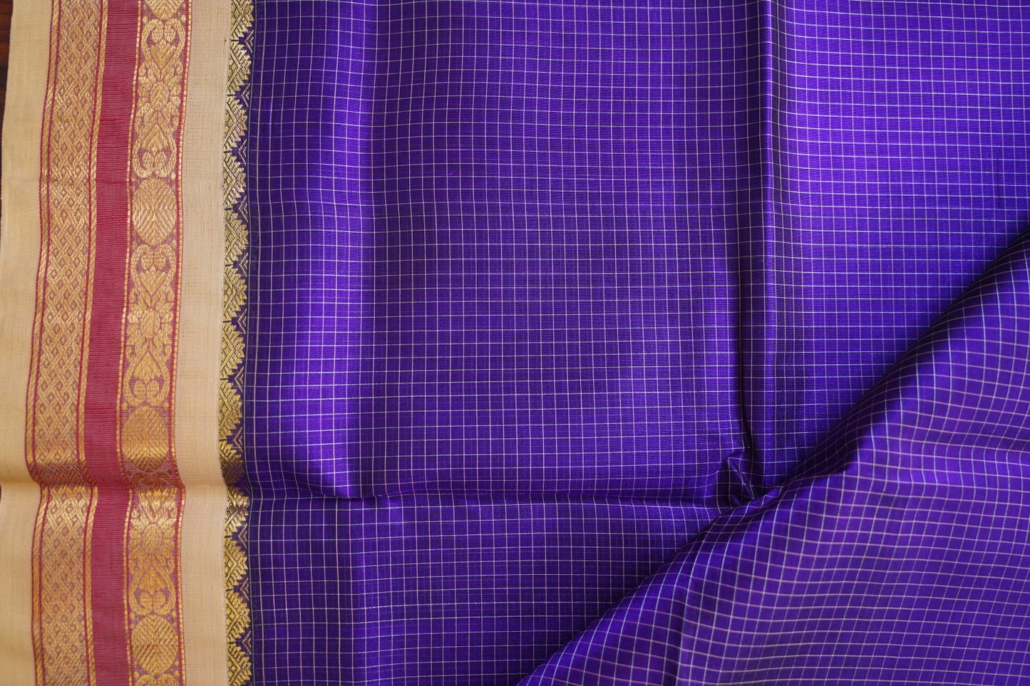 Kanchi Handloom Silk Cotton Saree PC15593