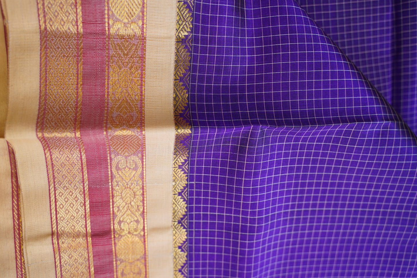 Kanchi Handloom Silk Cotton Saree PC15593