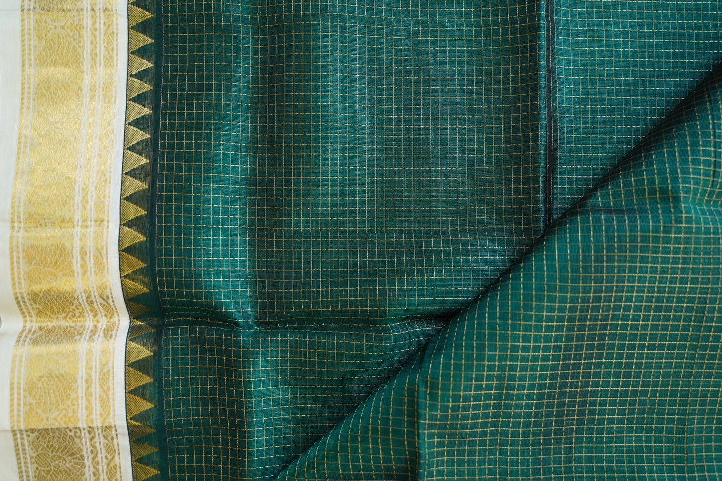 Kanchi Handloom Silk Cotton Saree PC15607