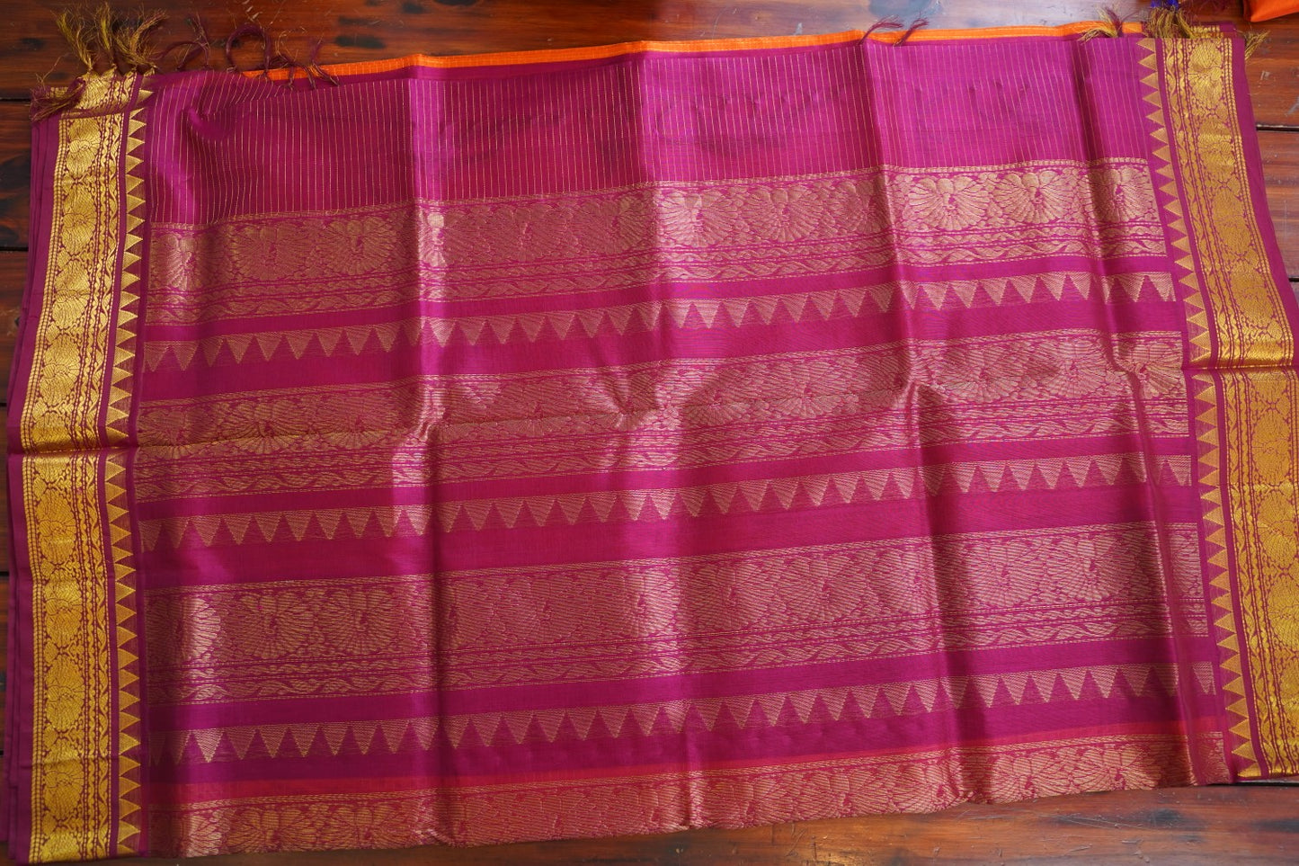 Kanchi Handloom Silk Cotton Saree PC15591