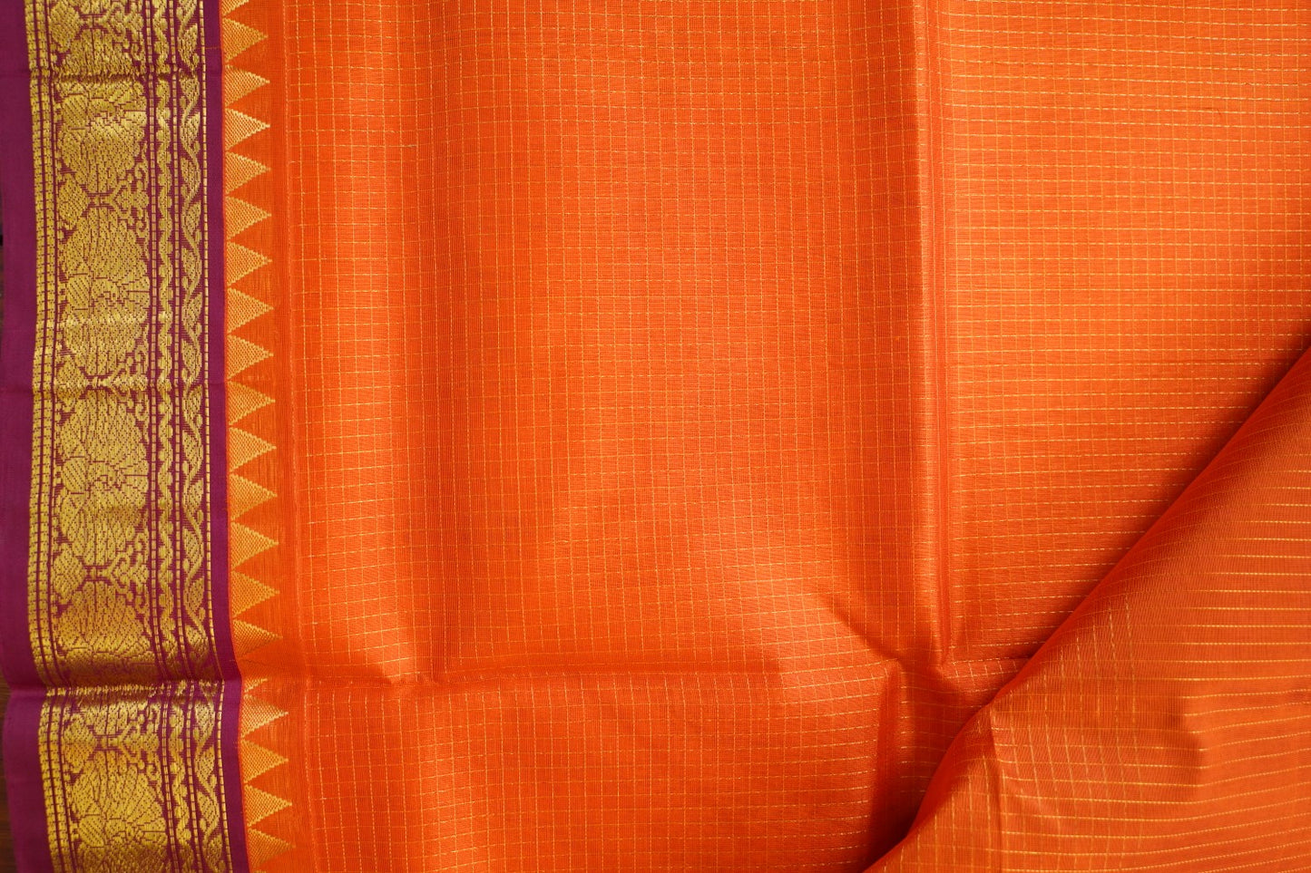 Kanchi Handloom Silk Cotton Saree PC15591