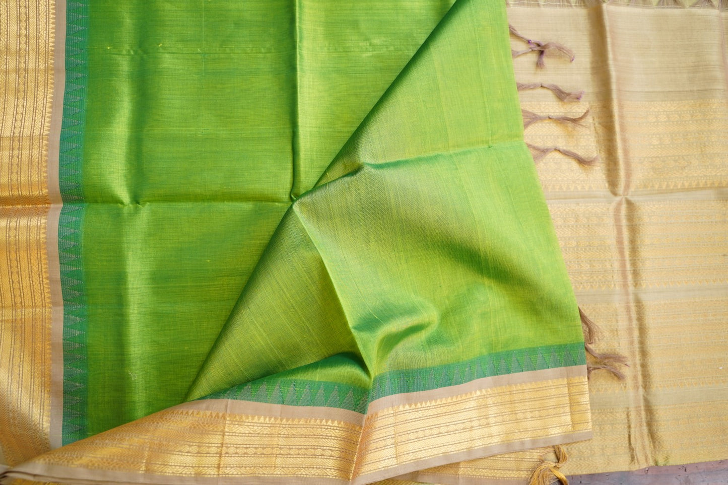 Kanchi Handloom Silk Cotton Saree PC15535