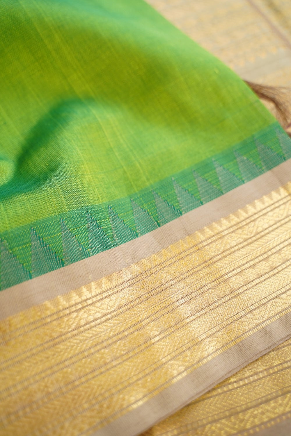 Kanchi Handloom Silk Cotton Saree PC15535