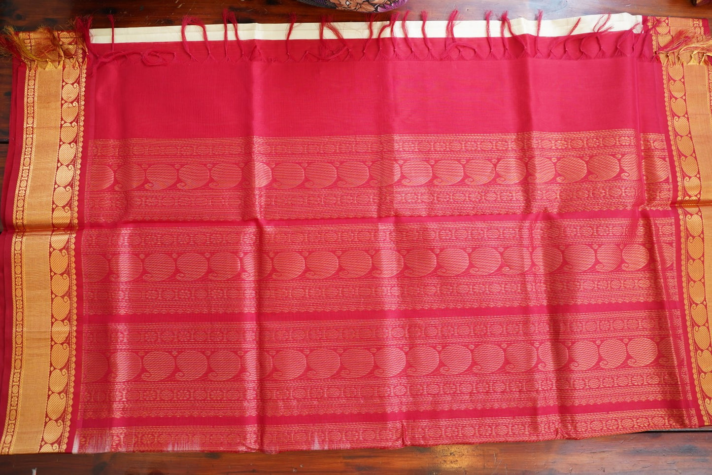 Kanchi Handloom Silk Cotton Saree-PC15596