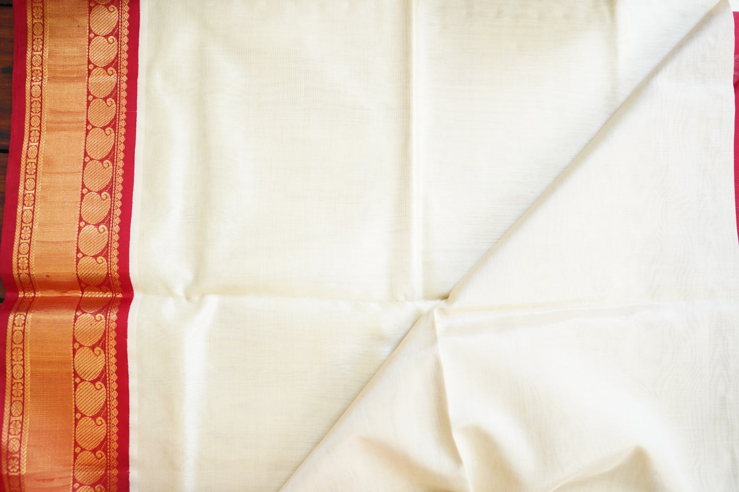 Kanchi Handloom Silk Cotton Saree-PC15596