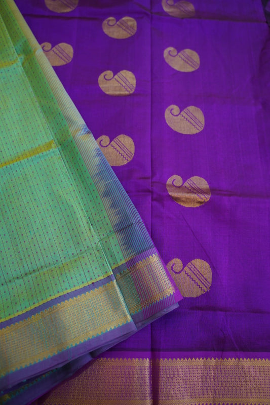Kanchi Handloom Silk Cotton Saree PC13098