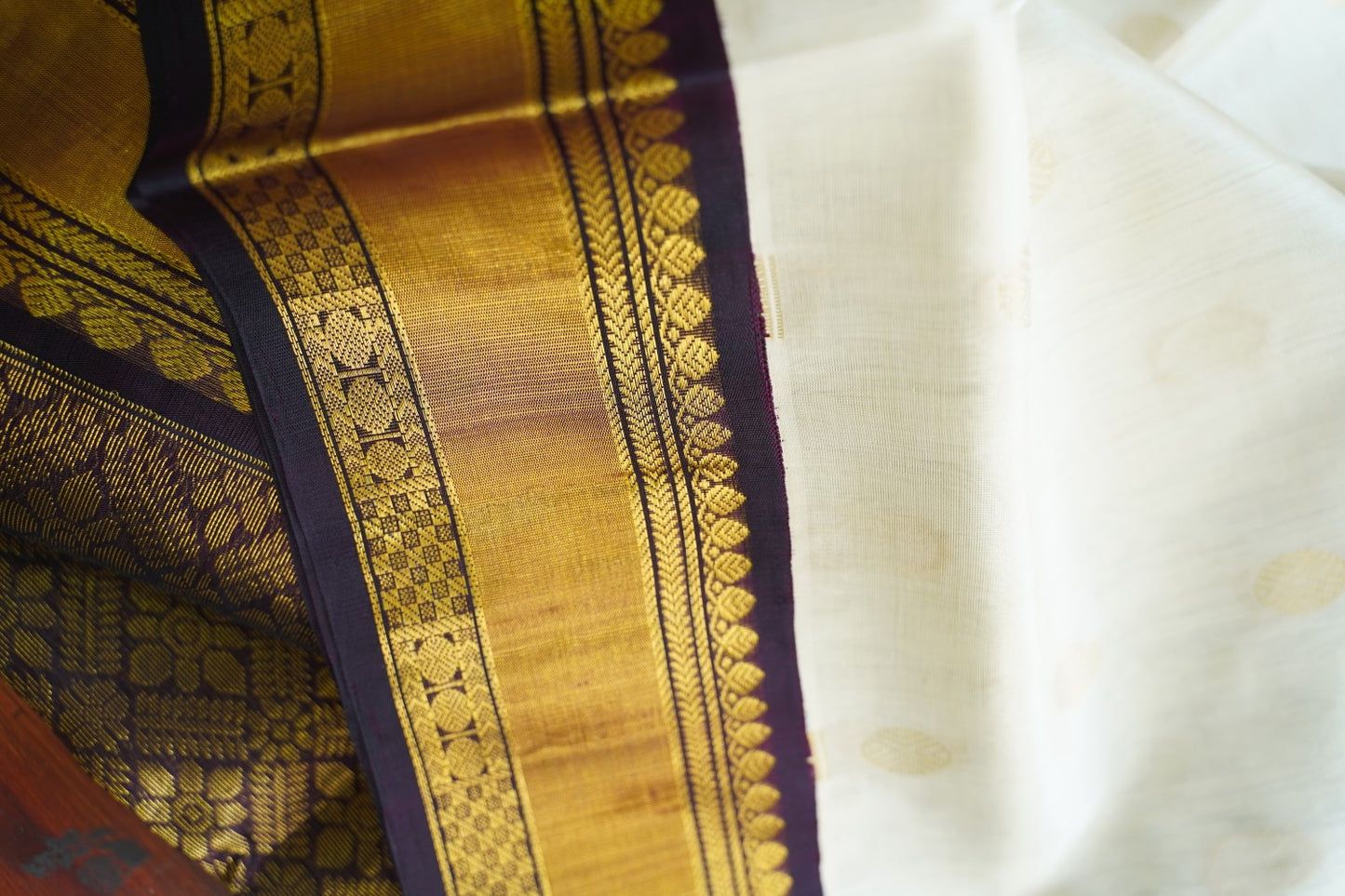 Kanchi Handloom Silk Cotton Saree-PC15563