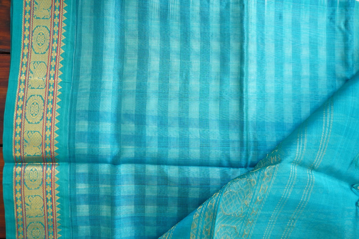 Kanchi Handloom Silk Cotton Saree-PC14810