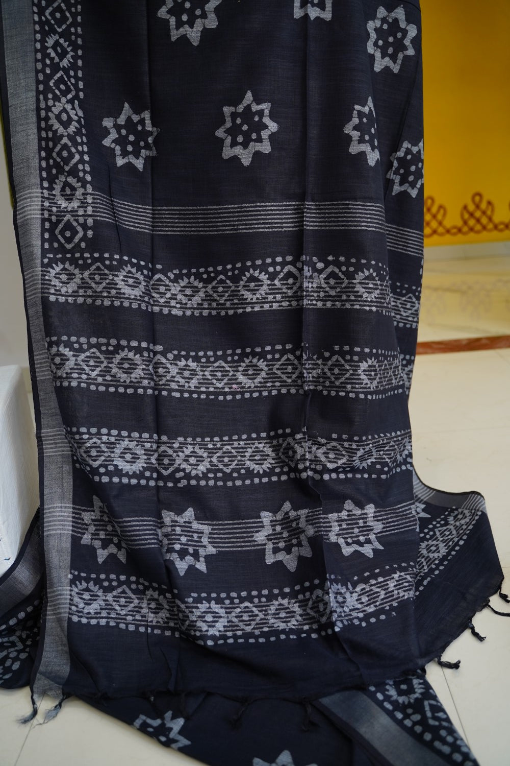 Semi linen PC17687 [Indigo Blue]