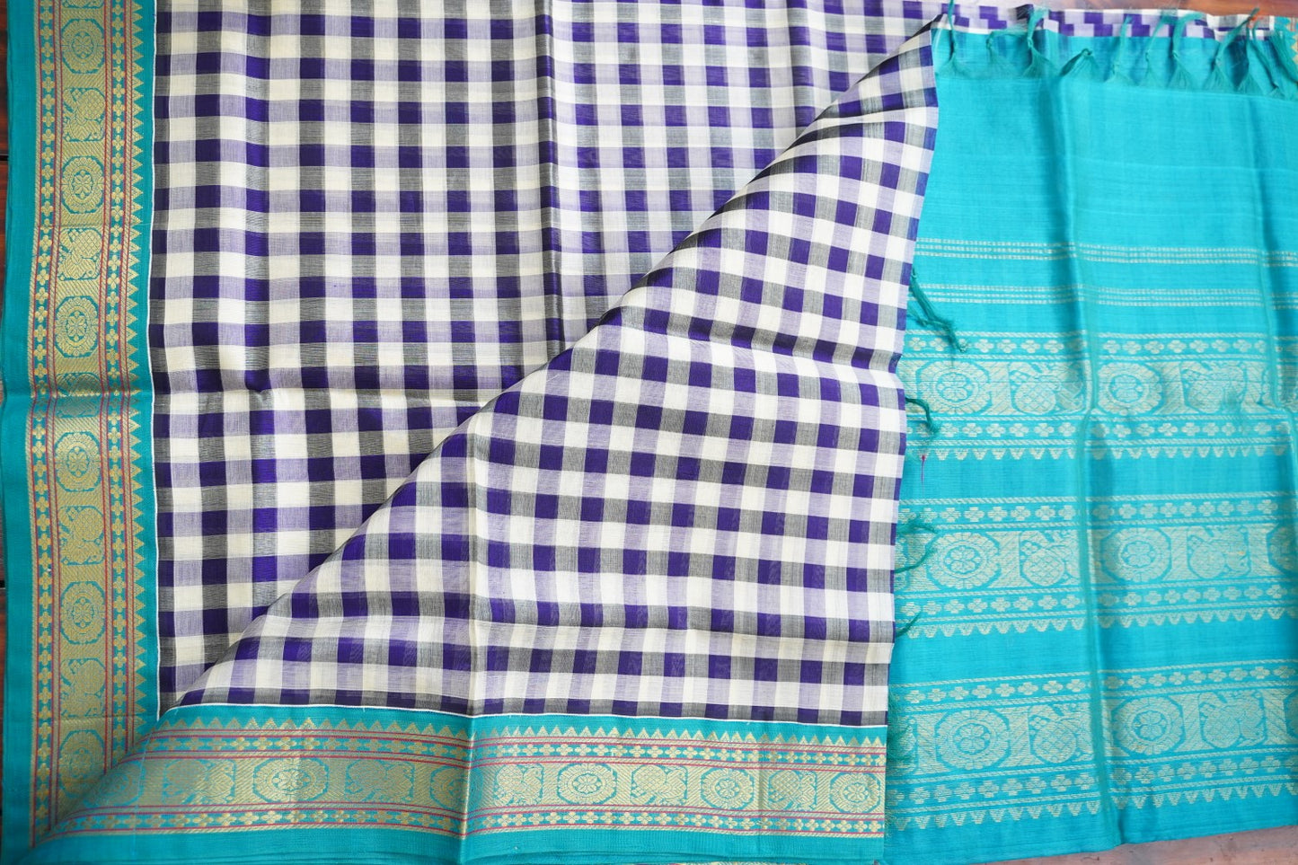 Kanchi Handloom Silk Cotton Saree-PC14810