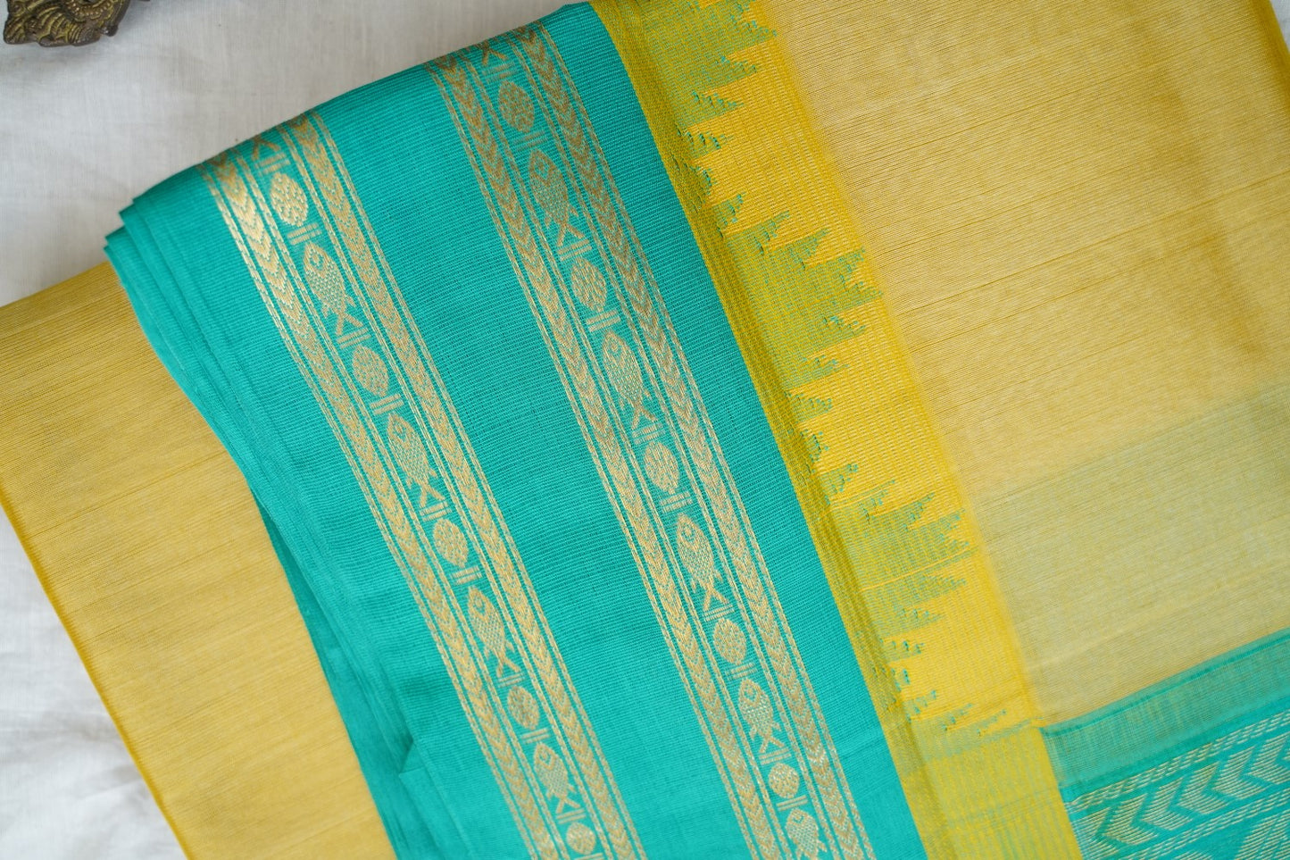 Kanchi Handloom Silk Cotton Saree PC15587