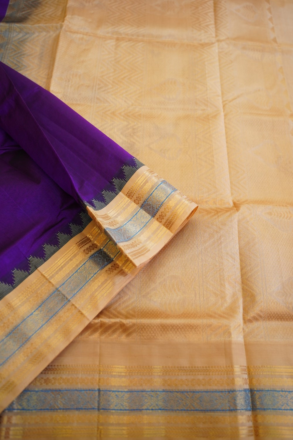 Kanchi Handloom Silk Cotton Saree PC13090
