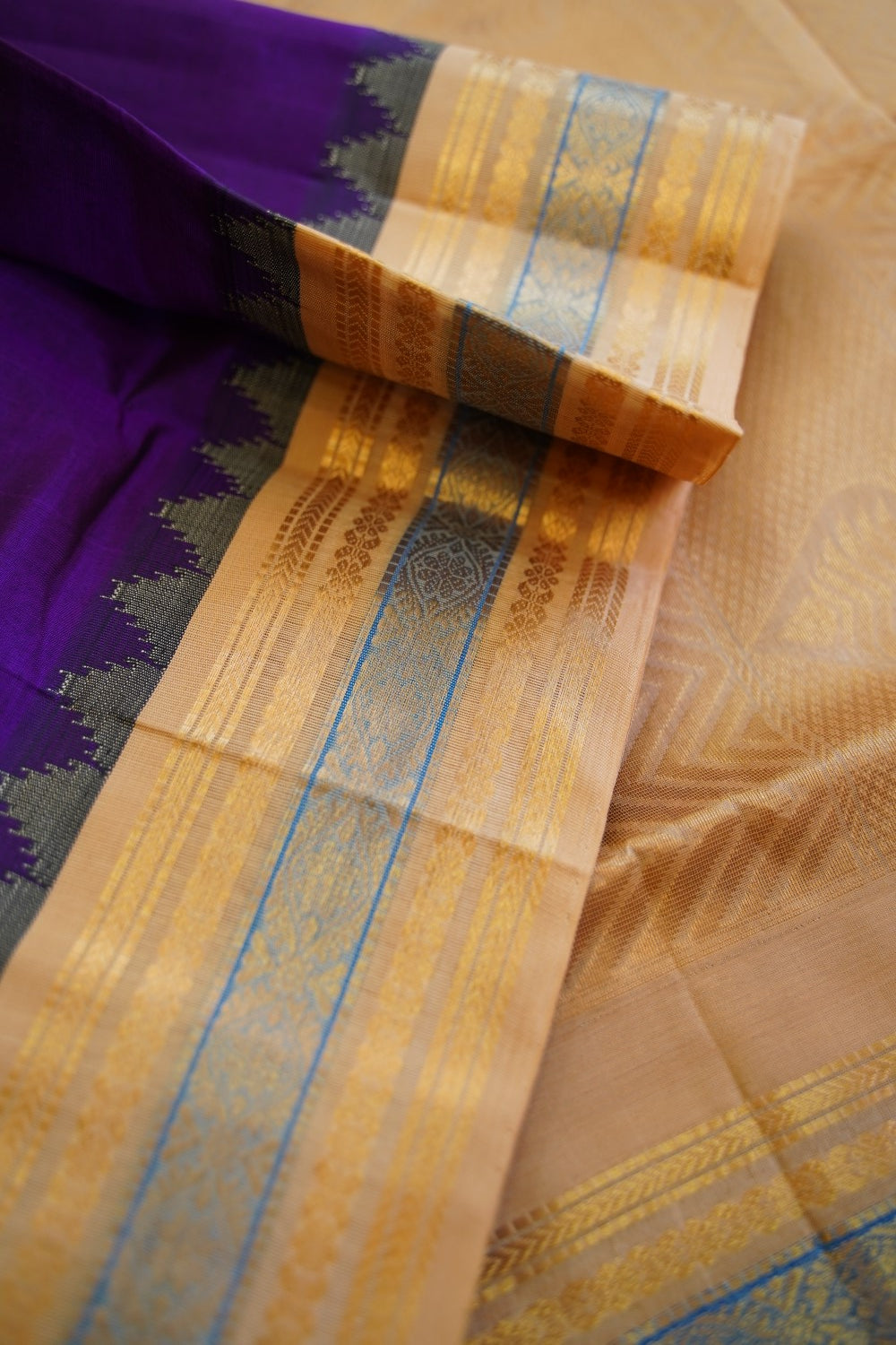 Kanchi Handloom Silk Cotton Saree PC13090
