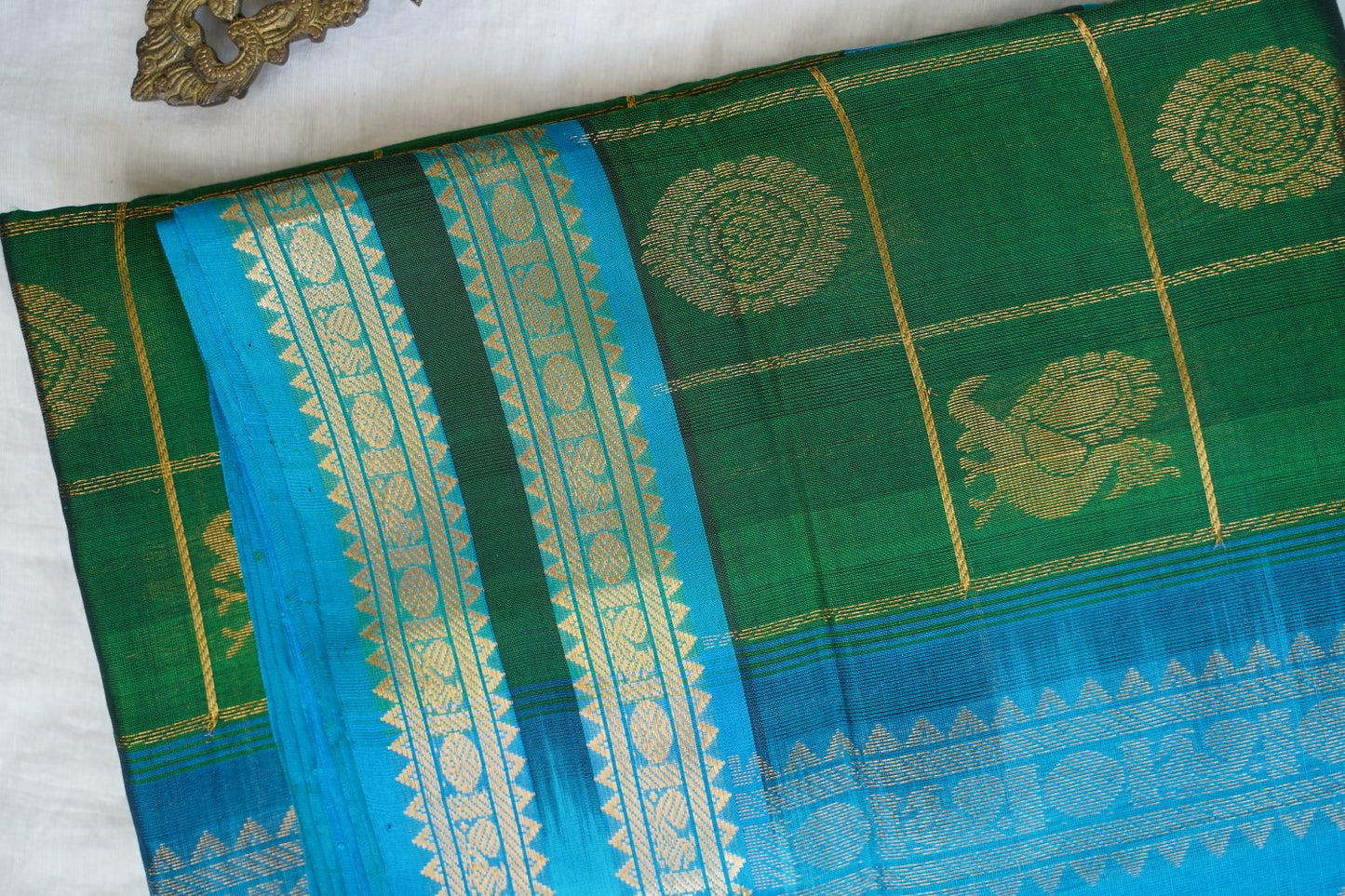 Kanchi Handloom Silk Cotton Saree PC15541