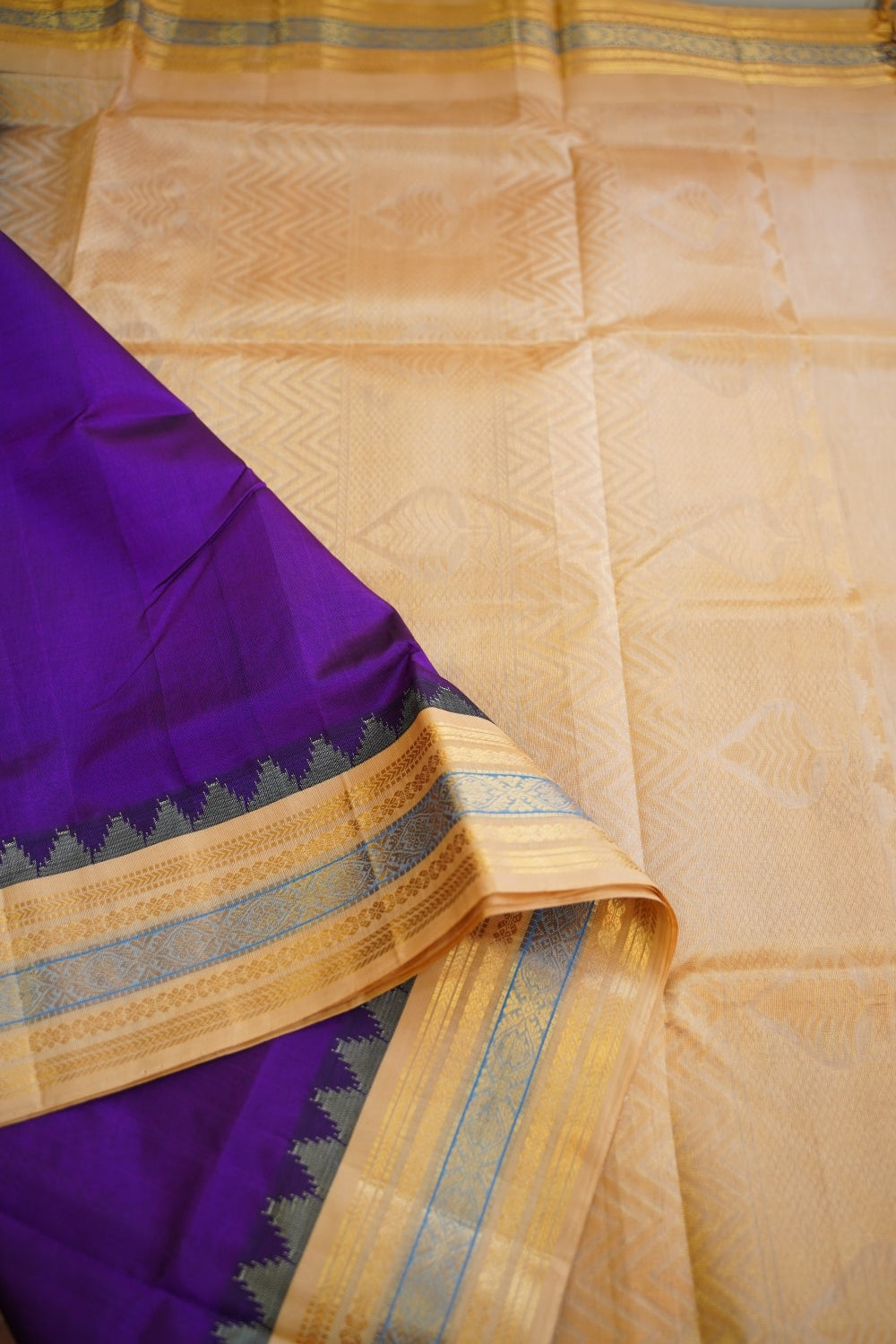 Kanchi Handloom Silk Cotton Saree PC13090
