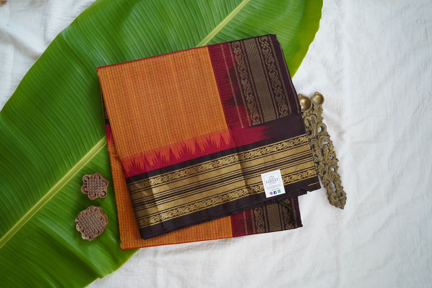Kanchi Handloom Silk Cotton Saree PC16858