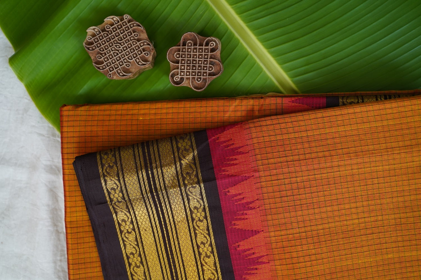 Kanchi Handloom Silk Cotton Saree PC16858
