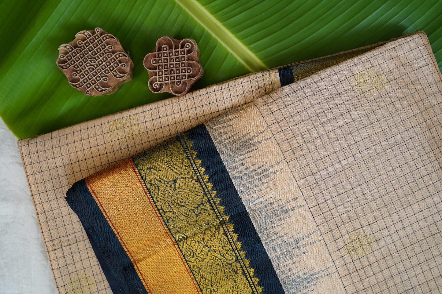 Kanchi Handloom Silk Cotton Saree PC16860