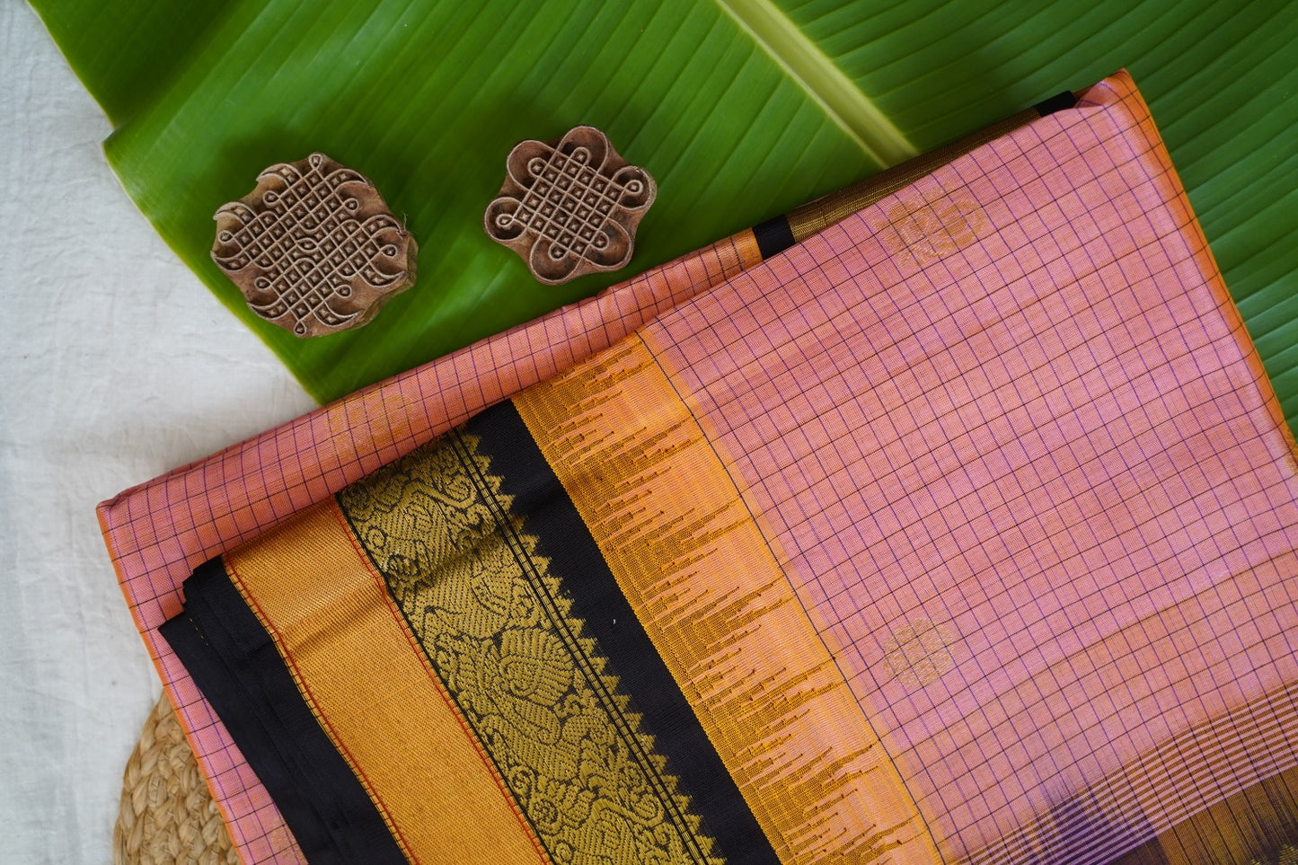 Kanchi Handloom Silk Cotton Saree PC16856