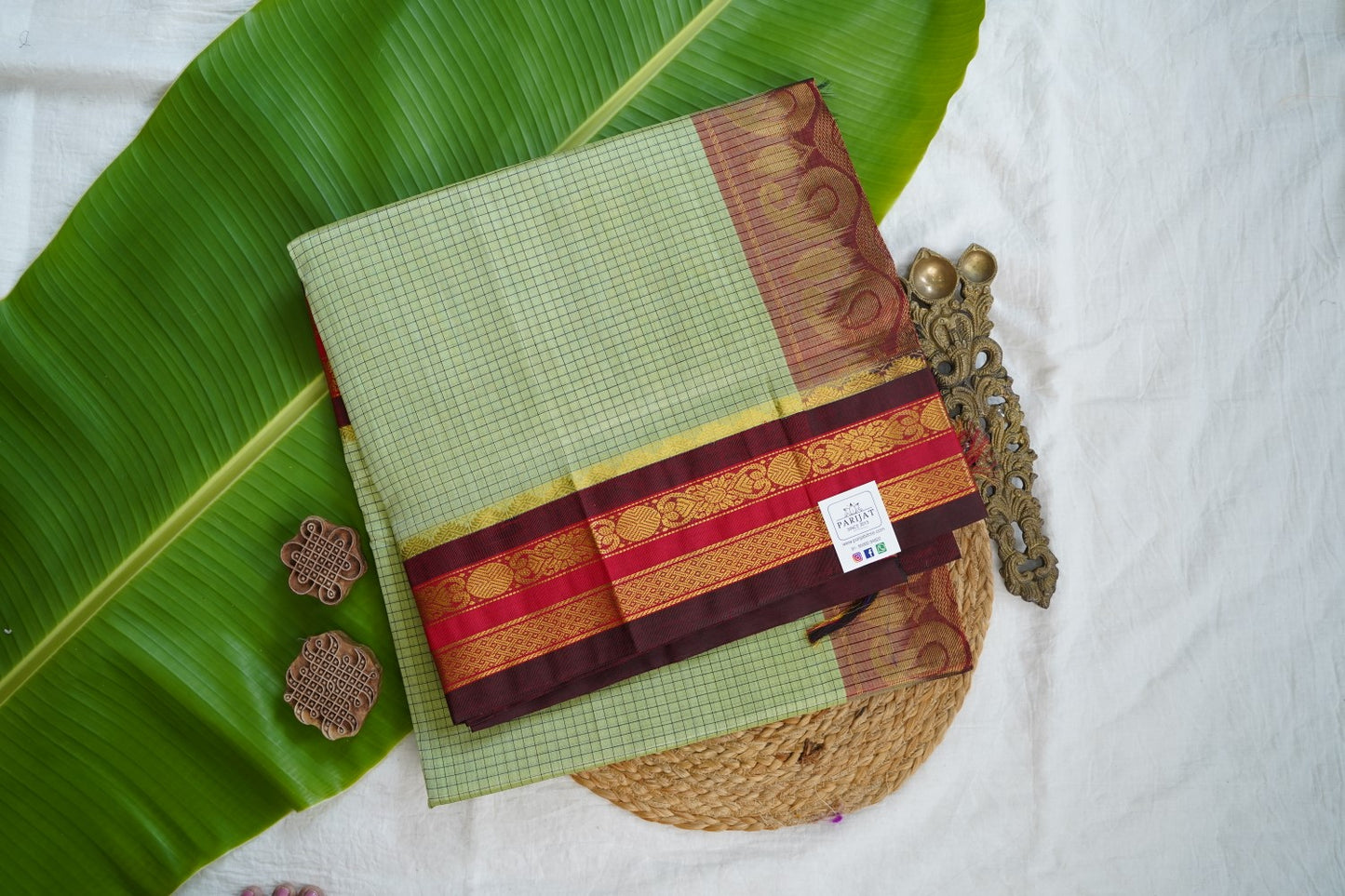 Kanchi Handloom Silk Cotton Saree PC16861