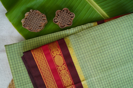 Kanchi Handloom Silk Cotton Saree PC16861