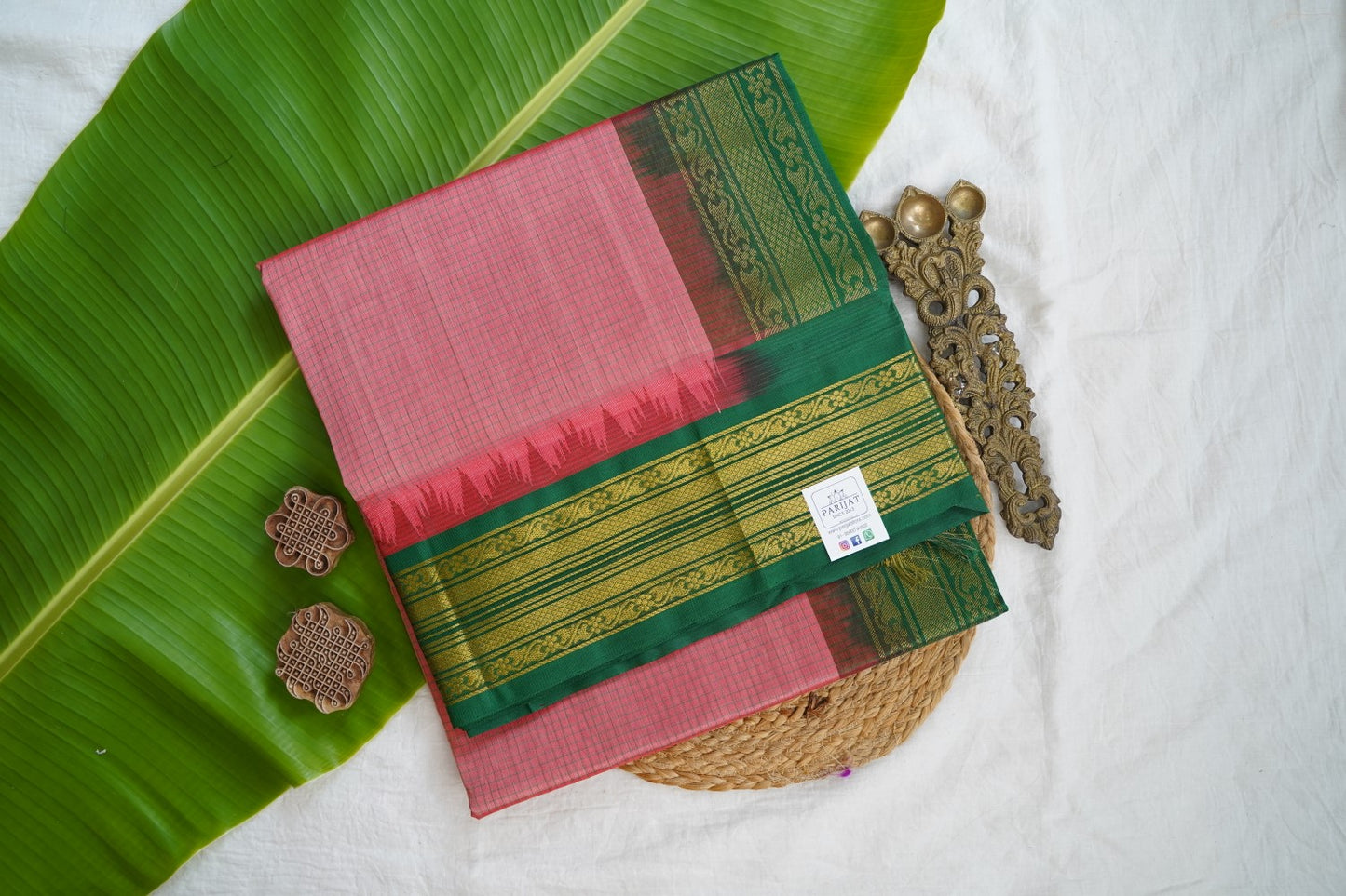 Kanchi Handloom Silk Cotton Saree PC16891