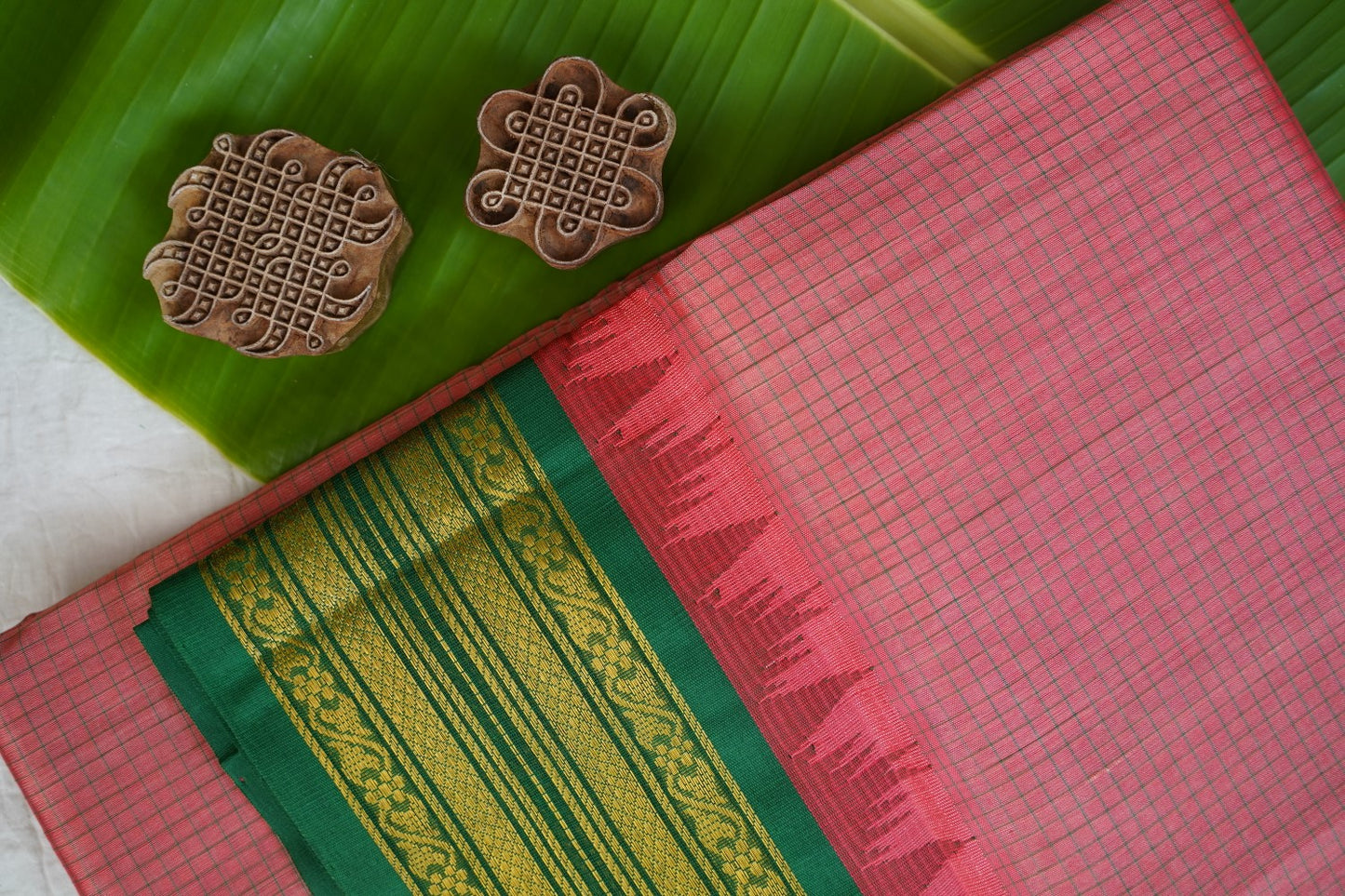 Kanchi Handloom Silk Cotton Saree PC16891